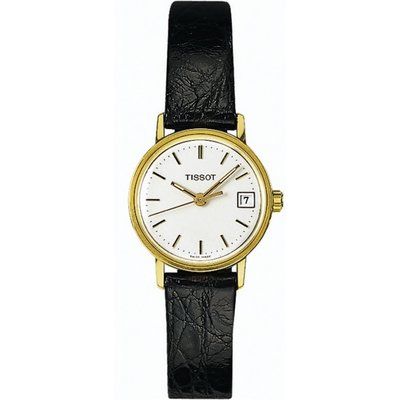 Ladies Tissot Goldrun 18ct Gold Watch T71310631