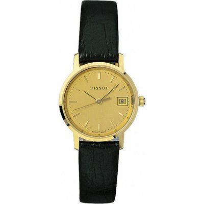 Ladies Tissot Goldrun Lady 18ct Gold Watch T71311421