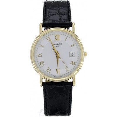 Men's Tissot T-Gold 18ct Gold Watch T71342913