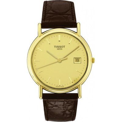 Mens Tissot T-Gold 18ct Gold Watch T71342921