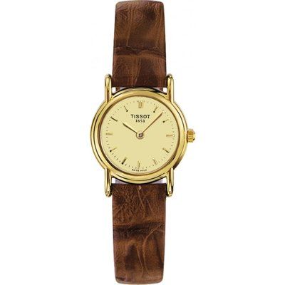 Ladies Tissot Carson 18ct Gold Watch T71313021