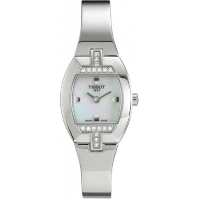 Ladies Tissot T-Tonneau Diamond Watch T62129581