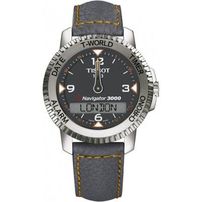 Men's Tissot T-Navigator 3000 Alarm Chronograph Watch T96147832
