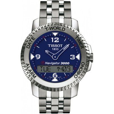 Men's Tissot T-Navigator 3000 Alarm Chronograph Watch T96148842