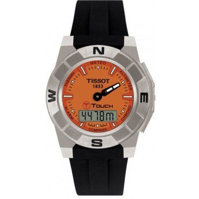 Men's Tissot T-TOUCH Trekking Titanium Chronograph Watch T0015204728100