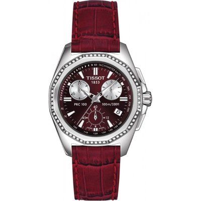 Ladies Tissot PRC100 Chronograph Watch T22146681