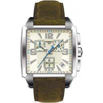 Men's Tissot Quadrato Chronograph Watch T0055171626700