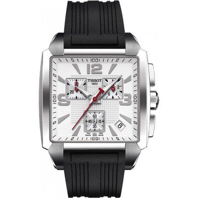 Men's Tissot Quadrato Chronograph Watch T0055171727700