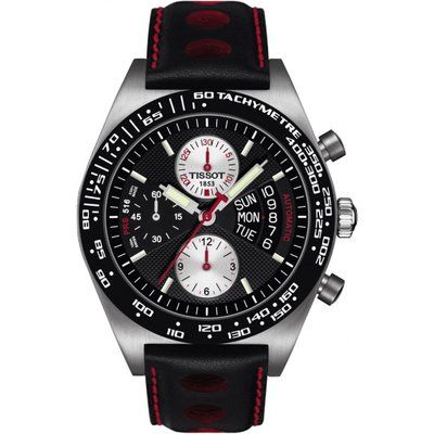 Men's Tissot PRS516 Valjoux Automatic Chronograph Watch T0214142605100