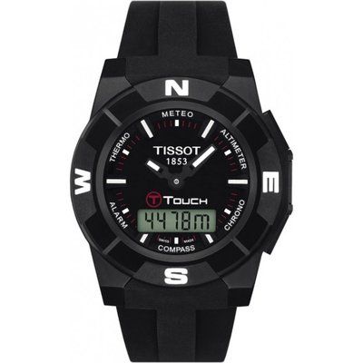 Mens Tissot T-Touch Trekking Alarm Chronograph Watch T0015204705100