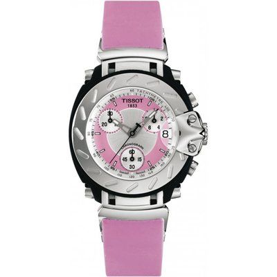 Ladies Tissot T-Race Chronograph Watch T0112171733100