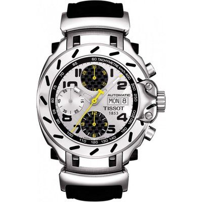 Men's Tissot T-Race Limited Edition MotoGP 2008 Valjoux Automatic Chronograph Watch T0114141603200