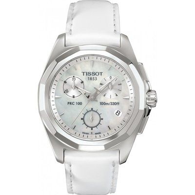 Ladies Tissot PRC100 Chronograph Watch T0082171611100