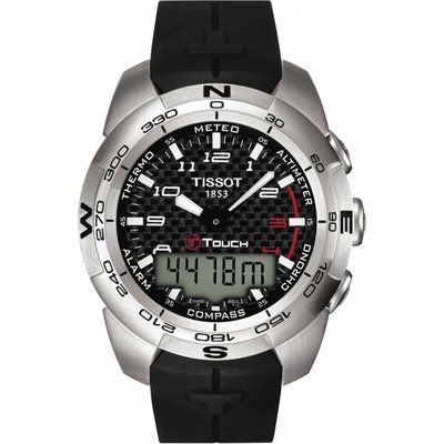 Men's Tissot T-Touch Expert Alarm Chronograph Watch T0134201720200