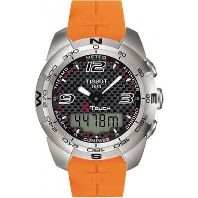 Mens Tissot T-Touch Expert Alarm Chronograph Watch T0134201720700