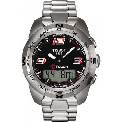 Men's Tissot T-Touch Expert Alarm Chronograph Watch T0134201105700