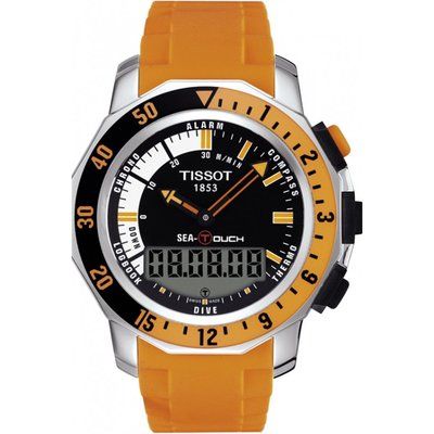 Men's Tissot Sea-Touch Alarm Chronograph Watch T0264201728102