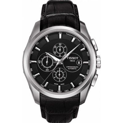 Mens Tissot Couturier Automatic Chronograph Watch T0356271605100