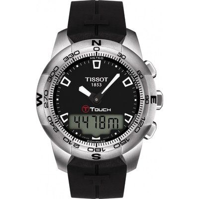 Men's Tissot T-Touch II Alarm Chronograph Watch T0474201705100