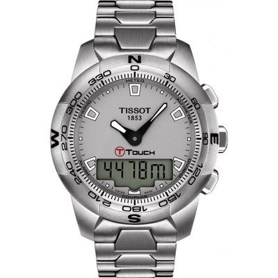 Men's Tissot T-Touch II Alarm Chronograph Watch T0474201107100