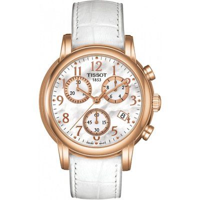 Ladies Tissot Dressport Chronograph Watch T0502173611200