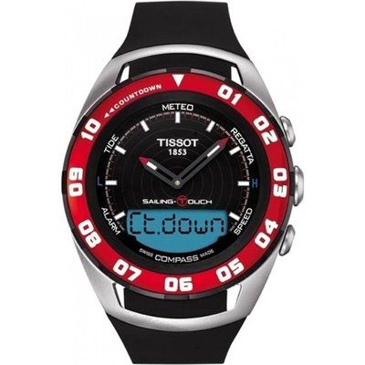 Men's Tissot Sailing Touch Alarm Chronograph Watch T0564202705100