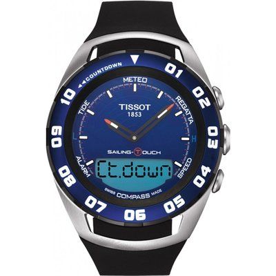 Men's Tissot Sailing Touch Alarm Chronograph Watch T0564202704100