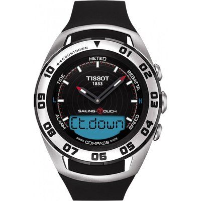 Mens Tissot Sailing Touch Alarm Chronograph Watch T0564202705101
