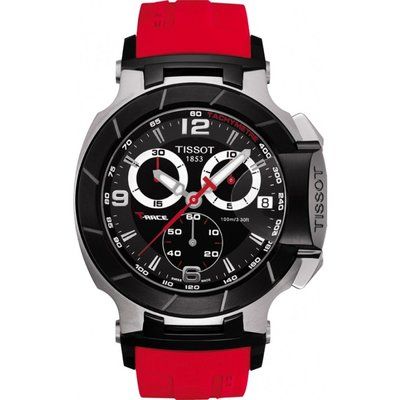 Mens Tissot T-Race Chronograph Watch T0484172705701