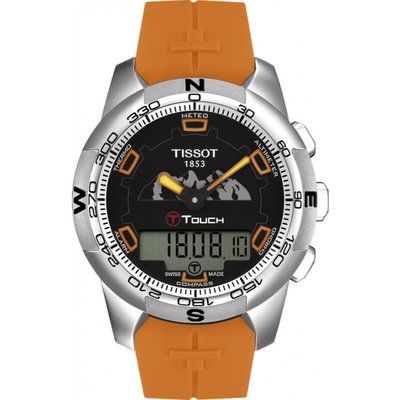 Men's Tissot T-Touch II Jungfrau Alarm Chronograph Watch T0474204705111