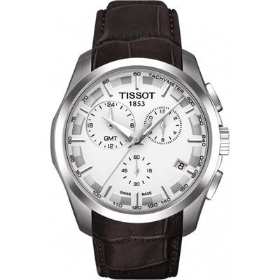 Mens Tissot Couturier GMT Chronograph Watch T0354391603100
