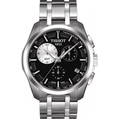 Mens Tissot Couturier GMT Chronograph Watch T0354391105100