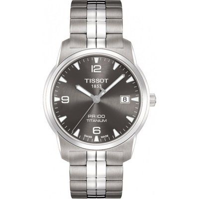 Mens Tissot PR100 Titanium Watch T0494104406700
