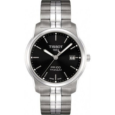 Mens Tissot PR100 Titanium Watch T0494104405100