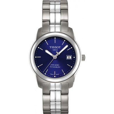 Ladies Tissot PR100 Titanium Watch T0493104404100