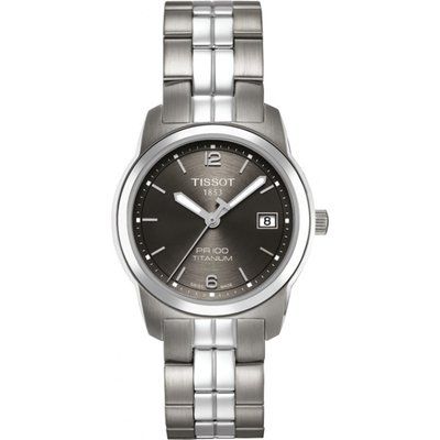 Ladies Tissot PR100 Titanium Watch T0493104406700