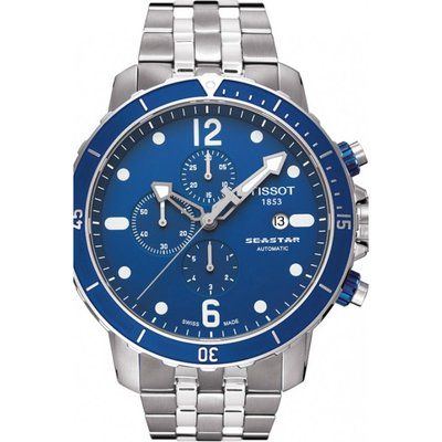 Men's Tissot Seastar 1000 Automatic Chronograph Watch T0664271104700