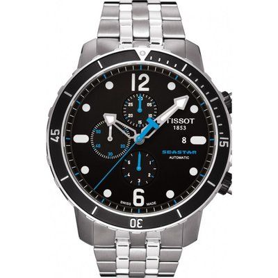 Men's Tissot Seastar 1000 Automatic Chronograph Watch T0664271105700
