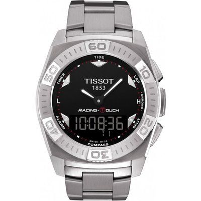 Mens Tissot Racing Touch Alarm Chronograph Watch T0025201105100