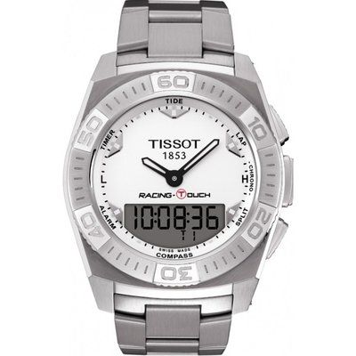 Mens Tissot Racing Touch Alarm Chronograph Watch T0025201103100