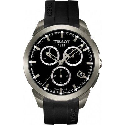 Mens Tissot T-Sport Titanium Chronograph Watch T0694174705100