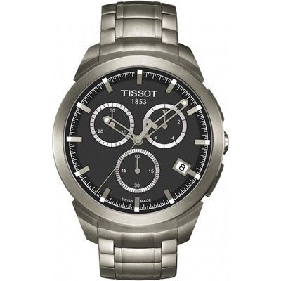 Mens Tissot T-Sport Titanium Chronograph Watch T0694174406100