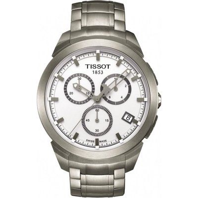 Mens Tissot T-Sport Titanium Chronograph Watch T0694174403100