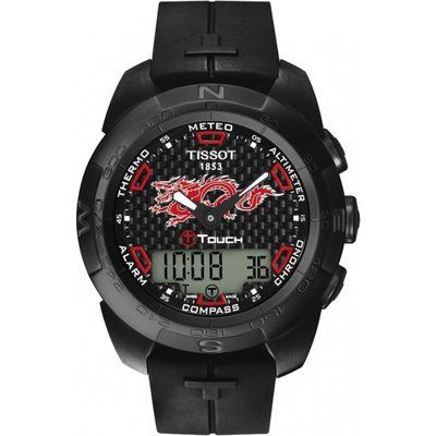 Men's Tissot T-Touch Expert YearOfTheDragon Alarm Chronograph Watch T0134204720101