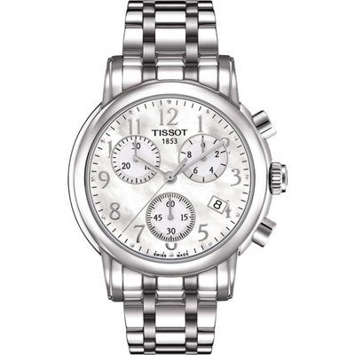 Ladies Tissot Dressport Chronograph Watch T0502171111200