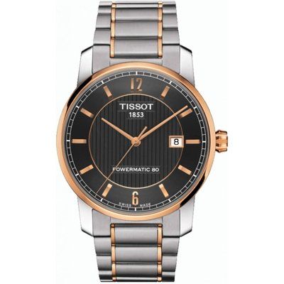 Men's Tissot Titanium Titanium Automatic Watch T0874075506700