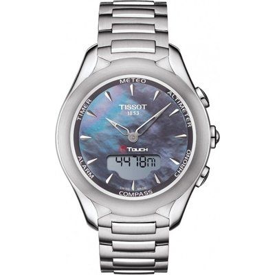 Ladies Tissot T-Touch Solar Alarm Chronograph Solar Powered Watch T0752201110101