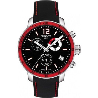 Men's Tissot Quickster Football Chronograph Watch T0954491705701
