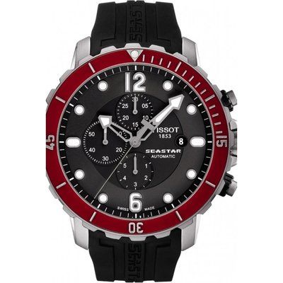 Men's Tissot Seastar 1000 Automatic Chronograph Watch T0664271705703