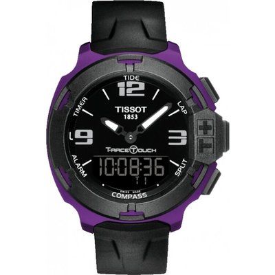 Mens Tissot T-Race Alarm Chronograph Watch T0814209705705